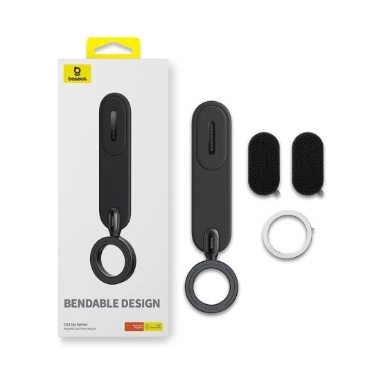 Baseus C02 Go Smartphone Noir Recharge sans fil Auto Baseus C02 Go Smartphone Noir Recharge sans fil Auto