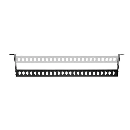 Barre De Gestion De Câbles 1U Avec 5 Anneaux Métalliques - Pour Rack 19 Pouces - Organisation Réseau