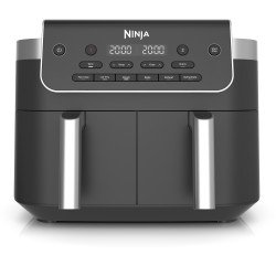 Ninja DualZone Double 7,6 L Autonome Friteuse d'air chaud Noir