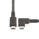 StarTech.com Câble USB-C Robuste à Angle Droit de 1m, USB 3.2 Gen 2 (10 Gbps), Cordon de Transfert de Données USB-C à C Complet - Mode Alt DP 4K 60Hz, 100W Power Delivery - Câble USB Type-C à 90 Degrés/Coudé