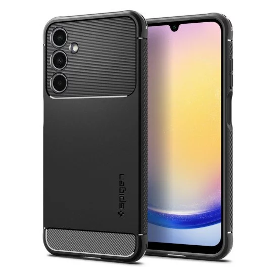 Spigen Rugged Armor coque de protection pour téléphones portables 16,5 cm (6.5") Housse Noir Spigen Rugged Armor coque de protection pour téléphones portables 16,5 cm (6.5") Housse Noir