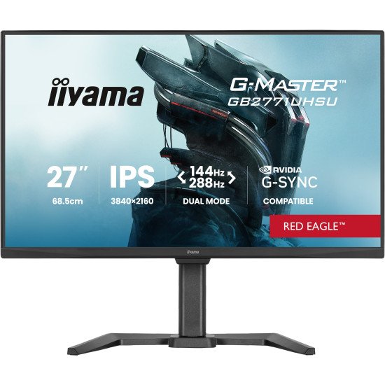 iiyama G-MASTER GB2771UHSU-B1 écran PC 68,6 cm (27") 3840 x 2160 pixels 4K Ultra HD LED Noir