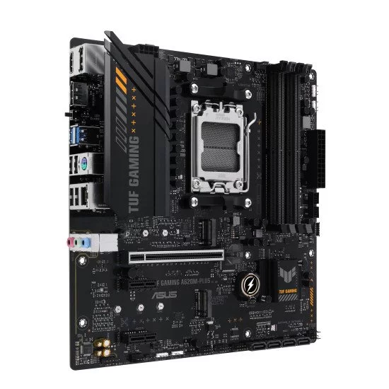 ASUS TUF GAMING A620M-PLUS AMD A620 Emplacement AM5 micro ATX ASUS TUF GAMING A620M-PLUS AMD A620 Emplacement AM5 micro ATX