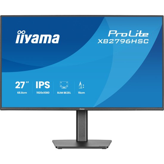 iiyama ProLite XB2796HSC-B1 écran PC 68,6 cm (27") 1920 x 1080 pixels Full HD LED Noir