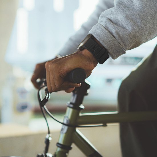 Decoded Ultra Traction Strap Collier Noir Silicone