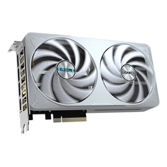 GIGABYTE GeForce RTX 5060 Ti EAGLE OC ICE 16G Carte Graphique – 16 Go GDDR7, 128 bits, PCI-E 5.0, 2617 MHz Fréquence du processeur, 3 x DisplayPort, 1 x HDMI, GV-N506TEAGLEOC ICE-16GD GIGABYTE GeForce RTX 5060 Ti EAGLE OC ICE 16G Carte Graphique – 16 Go GDDR7, 128 bits, PCI-E 5.0, 2617 MHz Fréquence du processeur, 3 x DisplayPort, 1 x HDMI, GV-N506TEAGLEOC ICE-16GD