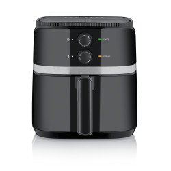 Severin FR 2452 friteuse Unique 4,3 L Autonome 1500 W Friteuse d'air chaud Noir, Argent Severin FR 2452 friteuse Unique 4,3 L Autonome 1500 W Friteuse d'air chaud Noir, Argent