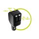 Mobile Origin MO-90CCH-CA22 chargeur d'appareils mobiles Universel Noir Allume-cigare Charge rapide Auto