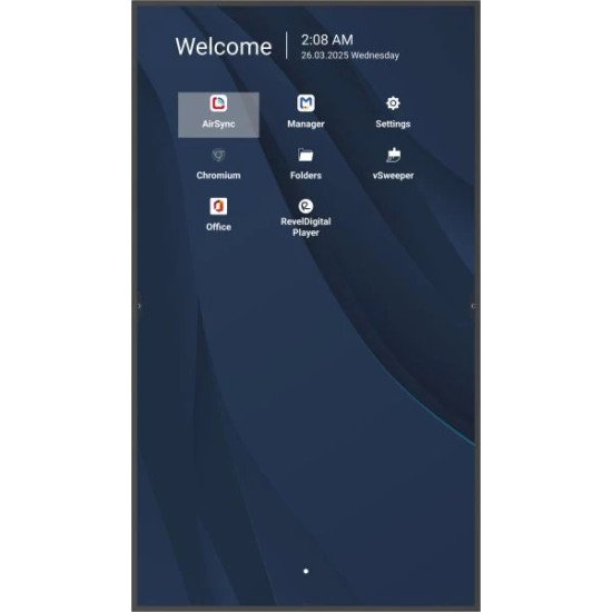 Viewsonic CDE7514-2C Écran d'affichage dynamique Écran plat de signalisation numérique 190,5 cm (75") LCD Wifi 500 cd/m² 4K Ultra HD Noir Intégré dans le processeur Android 14 24/7