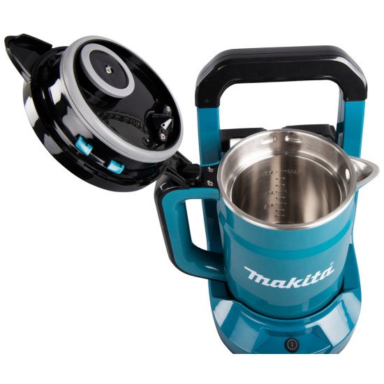 Makita DKT360Z bouilloire 0,8 L Noir, Bleu