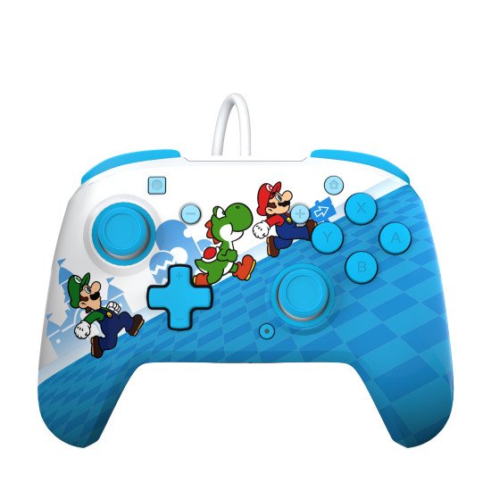 PDP Rematch: Mario Escape Multicolore USB Manette de jeu Analogique/Numérique Nintendo Switch, Nintendo Switch Lite, Nintendo Switch OLED PDP Rematch: Mario Escape Multicolore USB Manette de jeu Analogique/Numérique Nintendo Switch, Nintendo Switch Lite, Nintendo Switch OLED