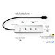 i-tec Metal USB-C Charging HUB 5port with USB-C video 8K + Power Delivery 85W