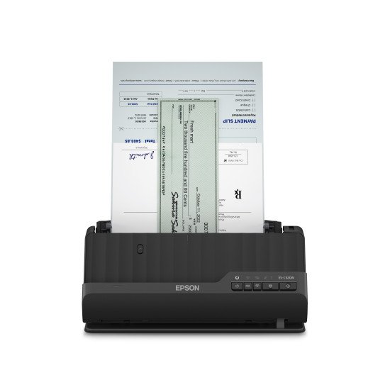 Epson ES-C320W Chargeur automatique de documents + Scanner à feuille 600 x 600 DPI A4 Noir