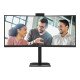 AOC E4 CU34E4CW écran PC 86,4 cm (34") 3440 x 1440 pixels UltraWide Quad HD LED Noir