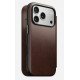 Nomad Modern Leather Folio coque de protection pour téléphones portables 16 cm (6.3") Housse Marron