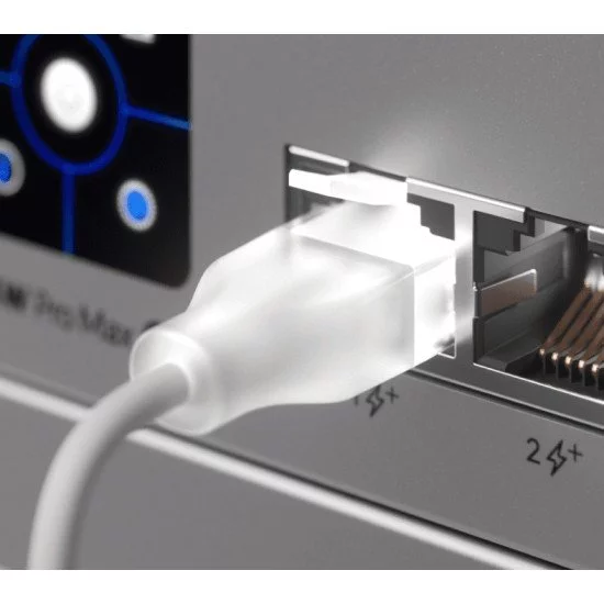 Ubiquiti UACC-Cable-Patch-EL-1M-W câble de réseau Translucide, Blanc Cat6 Ubiquiti UACC-Cable-Patch-EL-1M-W câble de réseau Translucide, Blanc Cat6