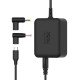 Port Designs 904100DEEU adaptateur de puissance & onduleur Intérieure 100 W Noir