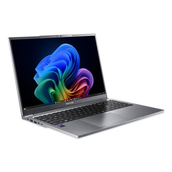 TERRA US1220846 laptop Copilot+ PC Intel Core Ultra 7 258V Netbook 40,6 cm (16") WQXGA 32 Go DDR5-SDRAM 1 To SSD Wi-Fi 7 (802.11be) Windows 11 Pro Gris