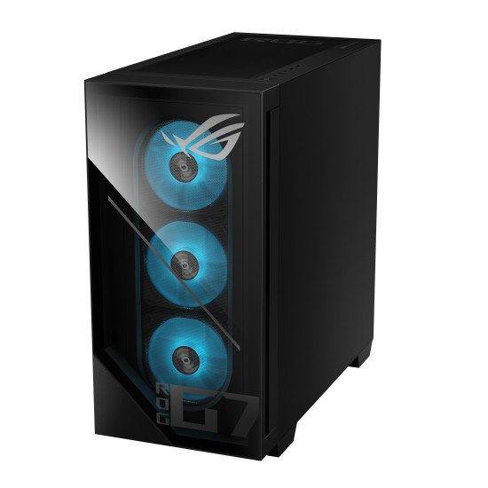 ASUS ROG G700 GM700TZ-R9800X179W AMD Ryzen™ 7 9800X3D 64 Go DDR5-SDRAM 2 To SSD AMD Radeon RX 9070 XT Windows 11 Home Tower PC Noir