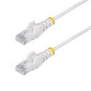 StarTech.com N6PAT25CMWHS câble de réseau Blanc 0,25 m Cat6 U/UTP (UTP)