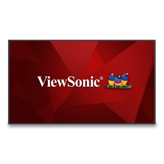 Viewsonic CDE6530 affichage de messages Panneau plat de signalisation numérique 165,1 cm (65") LCD Wifi 450 cd/m² 4K Ultra HD Noir Intégré dans le processeur Android 11 24/7