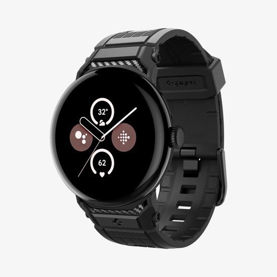 Spigen Pixel Watch 3 (41mm) Band Noir Polyuréthane thermoplastique (TPU)
