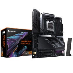 GIGABYTE B850 AORUS ELITE WIFI7 Carte Mère - AMD Ryzen 9000 Series CPUs, VRM numérique 14+2+2 phases, jusqu'à 8200MHz DDR5 (OC), 1xPCIe 5.0 + 2xPCIe 4.0 M.2, LAN 2,5, WIFI 7, USB 3.2 Gen 2x2 GIGABYTE B850 AORUS ELITE WIFI7 Carte Mère - AMD Ryzen 9000 Series CPUs, VRM numérique 14+2+2 phases, jusqu'à 8200MHz DDR5 (OC), 1xPCIe 5.0 + 2xPCIe 4.0 M.2, LAN 2,5, WIFI 7, USB 3.2 Gen 2x2