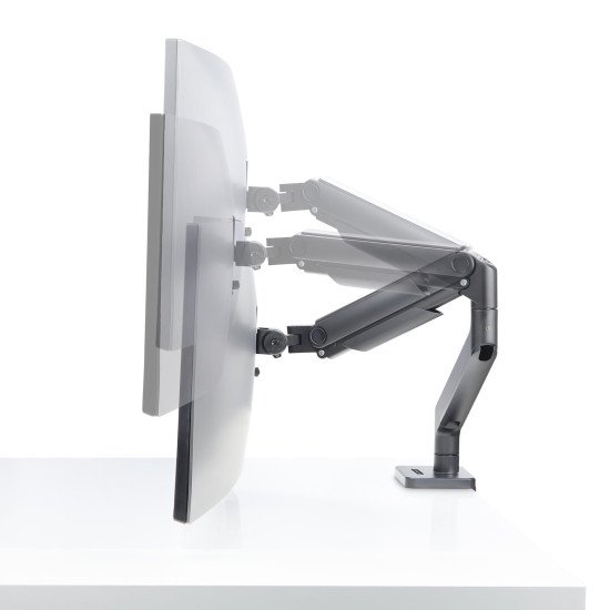 StarTech.com Support de Bureau pour Écrans Incurvés Jusqu'à 49 Pouces 32:9 Ultrawide, Bras à Ressort Mécanique pour Moniteur, Pince en C/Oeillet, Réglage Sans Outil, Max 20kg StarTech.com Support de Bureau pour Écrans Incurvés Jusqu'à 49 Pouces 32:9 Ultrawide, Bras à Ressort Mécanique pour Moniteur, Pince en C/Oeillet, Réglage Sans Outil, Max 20kg