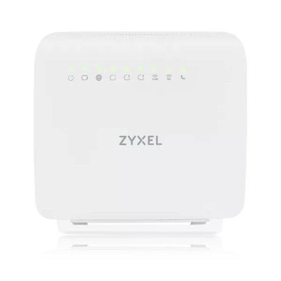 Zyxel EX3501-T0 routeur sans fil Gigabit Ethernet Bi-bande (2,4 GHz / 5 GHz) Blanc