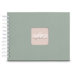 Hama 00009866 album photo et protège-page Vert 50 feuilles Reliure spiralée