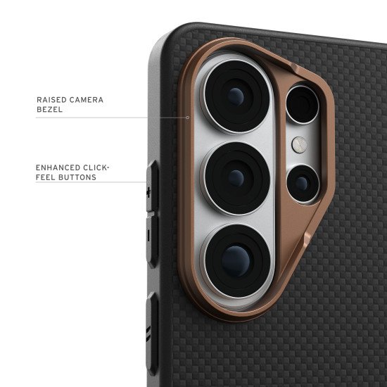Urban Armor Gear 214545114085 coque de protection pour téléphones portables 17,5 cm (6.9") Housse Noir, Bronze