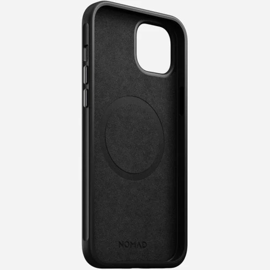 Nomad Modern Leather Case coque de protection pour téléphones portables 17 cm (6.7") Housse Noir