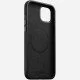 Nomad Modern Leather Case coque de protection pour téléphones portables 17 cm (6.7") Housse Noir
