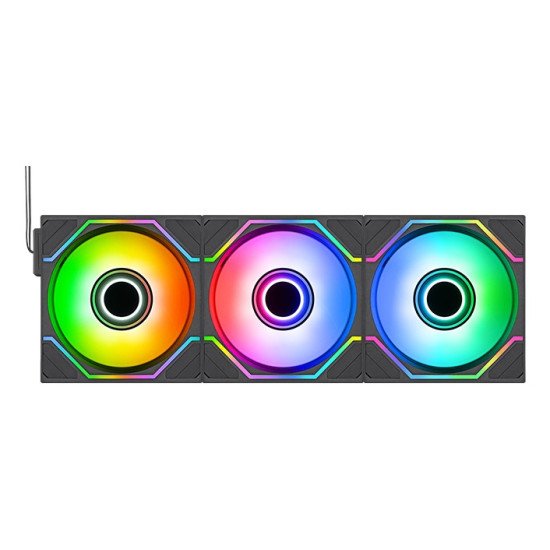 Thermaltake SWAFAN 140 EX INFINITY Boitier PC Ventilateur 14 cm Noir 3 pièce(s)