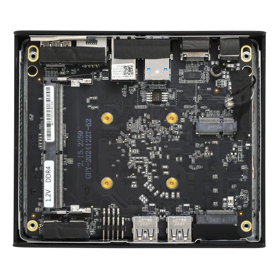Shuttle Nano-PC NE10N, Intel N100, 1x HDMI, 1x DP, 6x USB, 1x LAN, FANLESS, 24/7, VESA