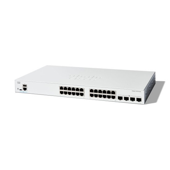 Cisco C1200-24T-4X commutateur réseau Géré L2/L3 Gigabit Ethernet (10/100/1000) Blanc