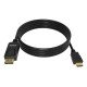 Vision TC 2MDPHDMI8K/BL câble vidéo et adaptateur 2 m DisplayPort HDMI Noir