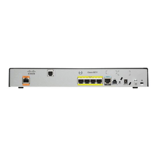 Cisco 888, Refurbished Routeur connecté Fast Ethernet Noir