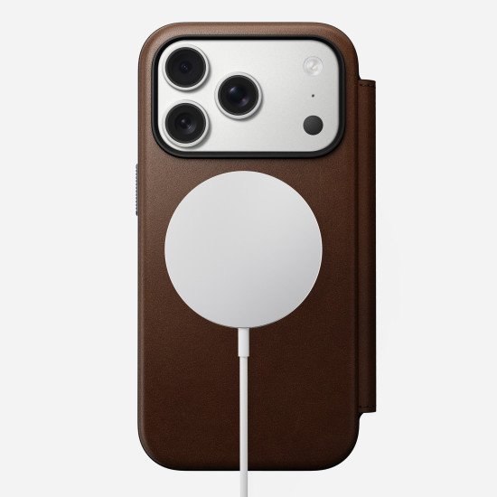 Nomad Mag Leather Back coque de protection pour téléphones portables 16 cm (6.3") Housse Marron