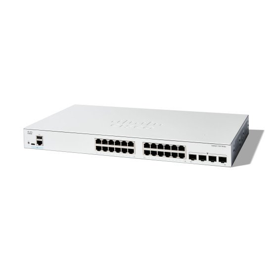 Cisco C1300-24T-4G commutateur réseau Géré L2/L3 Blanc