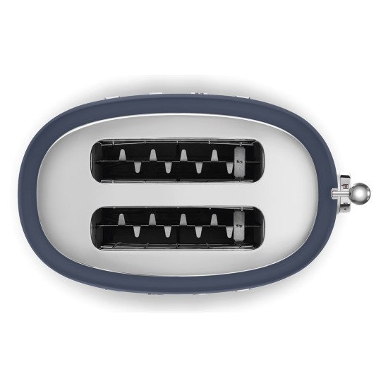 Smeg TSF01NBEU grille-pain 6 2 part(s) 950 W Bleu, Chrome