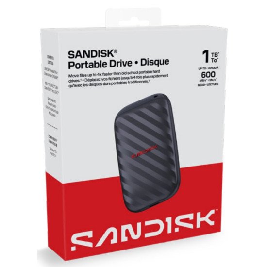 SanDisk SDSSDE10 1 To USB Type-C 3.2 Gen 2 (3.1 Gen 2) Bleu