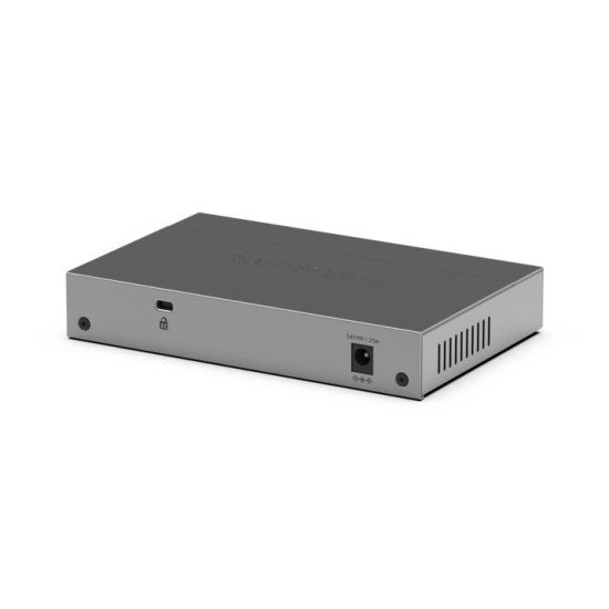 NETGEAR GS105P Non-géré Gigabit Ethernet (10/100/1000) Connexion Ethernet POE Montage sur le bureau ou sur le mur Gris