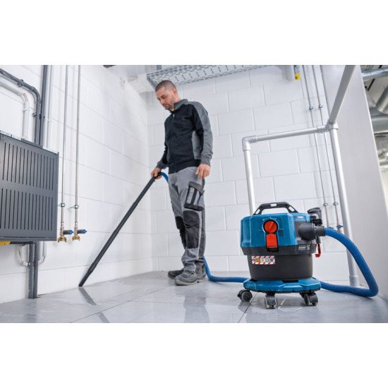Bosch GAS 18V-12 MC Professional 12 L Aspirateur réservoir cylindrique Sec&humide Combiné