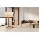 Manhattan Chariot pour TV/moniteurs, écrans 13"–42", Compatibilité VESA : de 75x75 à 200x200 mm (vérifiez les dimensions des quatre trous de fixation à l'arrière), charge max. 20 kg, 6 hauteurs, support