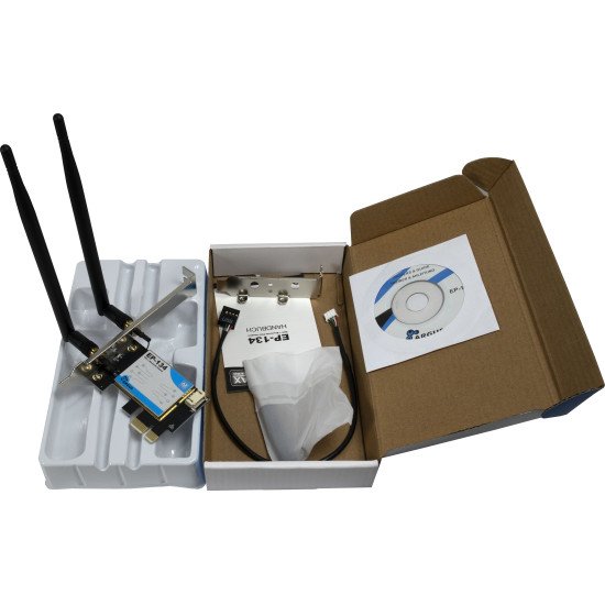 Inter-Tech EP-134 Interne WLAN / Bluetooth 1800 Mbit/s