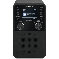 TechniSat DigitRadio 317 Portable Analogique et numérique Noir