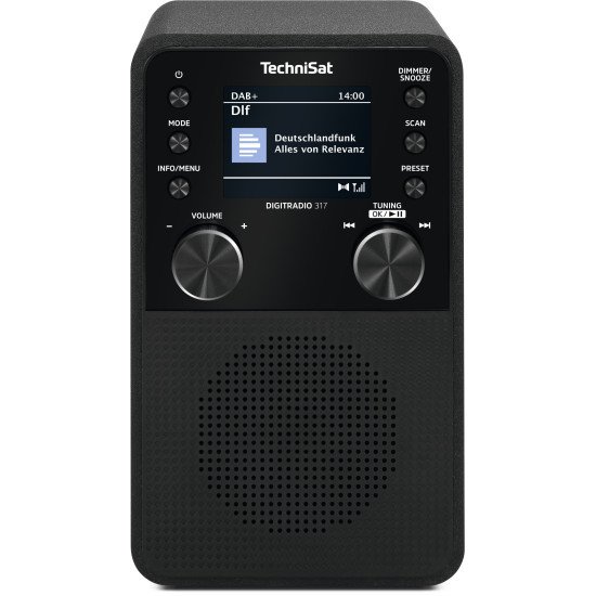 TechniSat DigitRadio 317 Portable Analogique et numérique Noir TechniSat DigitRadio 317 Portable Analogique et numérique Noir