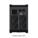 Vertiv PowerUPS 200 Essential PSA6E-1000IT-SCH, 1 000 VA/525 W, AVR, batteries remplaçables par l'utilisateur, batterie de secours, 4 prises Schuko, garantie deux ans