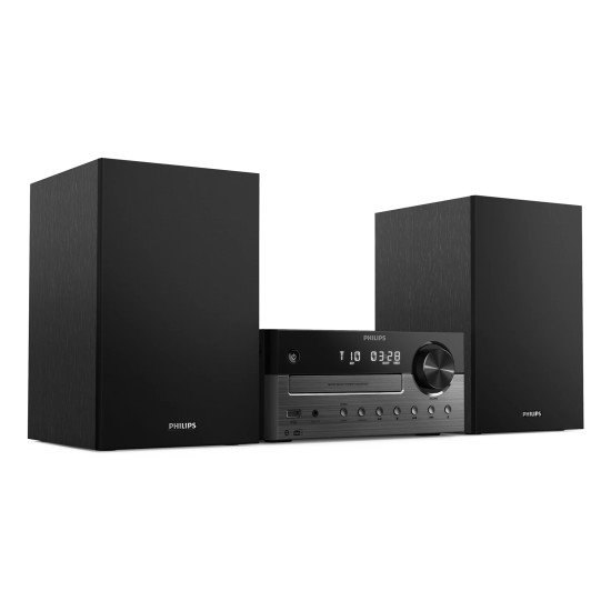 Philips TAM4505M2/12 ensemble audio pour la maison Système micro audio domestique 80 W Noir, Gris foncé